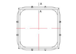 矩形金属波纹膨胀节